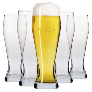Małe szklanki do piwa 6 szt. 330 / 440 ml Krosno