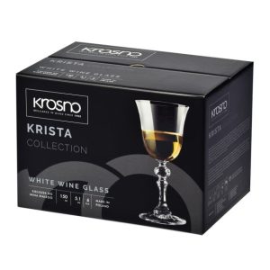 Kieliszki do wina białego 6 szt. 150 ml Krista Krosno