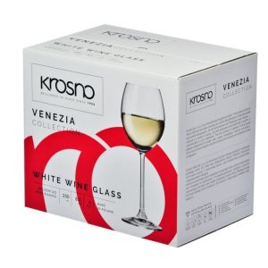 Kieliszki do wina białego 6 szt. 250 ml Venezia Krosno