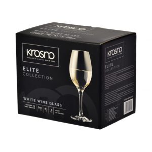 Kieliszki do wina białego 6 szt. 240 ml Elite Krosno