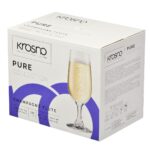 Kieliszki do szampana 6 szt. 180 ml Pure Krosno