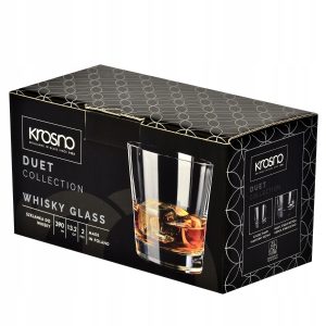 Szklanki do whisky 2 szt. 390 ml Duet Krosno