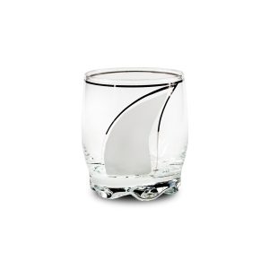 Szklanki do whisky dekorowane 6 szt. 250 ml “Wstęga”